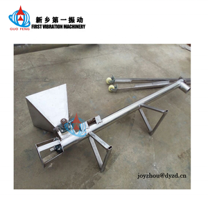 Hopper Auger สกรูลำเลียงเครื่องป้อนยาสำหรับดินซีเมนต์ทราย - Product Image 5