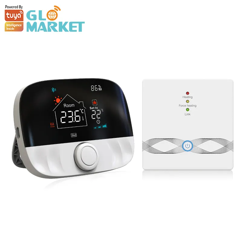 Glomarket-termostato eléctrico inteligente para el hogar, interruptor de pared con Wifi, RF, para caldera