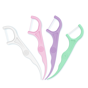 All'ingrosso su misura macromolecola Flossers dentali con il disegno del filo di alta qualità per la cura orale prodotto di esportazione - Product Image 2