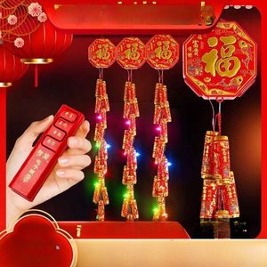 Chinese New Year Decoration Promotional Electronic Virtual Chinese No Fireworks Fireworks