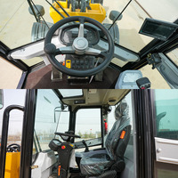 Chargeuse sur pneus télescopique articulée diesel 4x4 pour la construction, vente en gros, capacité de charge 1800 kg, hauteur de levage 5200 mm