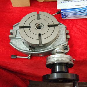 Tête d'indexation Ts200, table rotative de 200 mm avec mandrin à trois mors pour fraiseuse, en fonte - Product Image 2