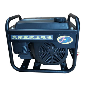 เครื่องกำเนิดไฟฟ้าเบนซินสตาร์ทไฟฟ้า 24V DC 2Kw 3Kw สำหรับใช้งานกลางแจ้ง รถบ้าน รถบรรทุก เครื่องปรับอากาศ แบตเตอรี่ พร้อมคุณสมบัติพกพาสะดวก - Product Image 1