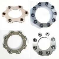 Accouplement à disque à double diaphragme de type JMB, accouplement flexible pour arbre, alésage personnalisé pour transmission de puissance