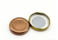 Bouchons à vis en fer blanc de qualité alimentaire, couleur argent et or, étanches, pour bouteilles en verre de boissons, 43mm, 48mm, 53mm, 58mm, 63mm, 66mm, 70mm, 77mm, 82mm