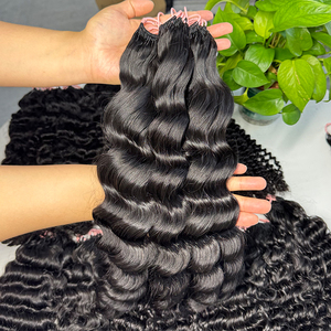 Extensiones de Cabello Humano Virgen Vietnamita al por Mayor, Tejido a Crochet, Doble Trama, Puntas Súper Dobles, Empaque a Granel - Product Image 3