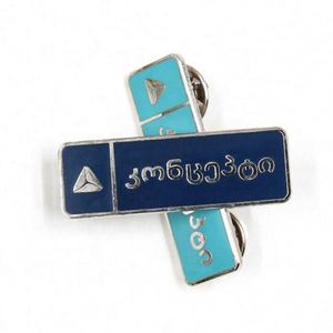 Badges nominatifs 3D personnalisés en métal dur avec lettres et mots 3D, épingles de revers magnétiques pour cadeaux - Vente en gros - Product Image 4