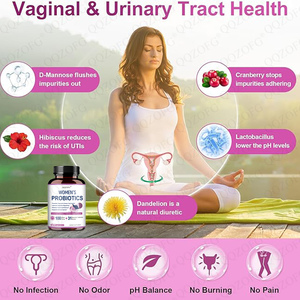 Cápsulas de Probióticos para Mujeres LDJ OEM, Prebióticos de Arándano, 31 Cepas, 100 Mil Millones de UFC, Salud Digestiva e Inmunológica - Product Image 4