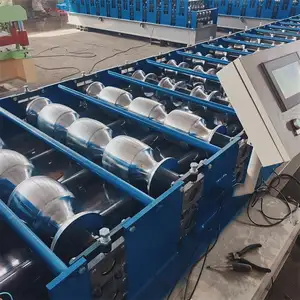 Wellblech Hydraulische Presse Kunststoff Dachziegel Herstellung Maschine Glasierte Fliesen Rollen form maschine