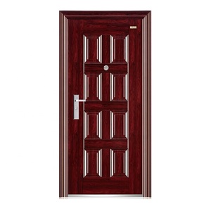 Puertas blindadas de acero Exterior Puerta de seguridad exterior moderna Puerta electrónica inteligente - Product Image 3