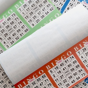 Juego de Mesa Familiar BINGO, Papel para Bingo de Impresión Digital, Juego de Cartas de Bingo Divertido, Cartas de Bingo de Papel - Product Image 1