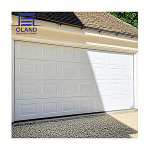 Portes de <span class=keywords><strong>garage</strong></span> sectionnelles électriques au design moderne, isolation thermique personnalisée, méthode d'<span class=keywords><strong>ouverture</strong></span> par enroulement, avec <span class=keywords><strong>porte</strong></span> de <span class=keywords><strong>garage</strong></span> finie - Product Image 2