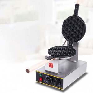 เครื่องทำวาฟเฟิลแบบฟองไฟฟ้า7.8นิ้วเคลือบไม่ติดไข่สไตล์ฮ่องกงพร้อมตัวจับเวลาและควบคุมอุณหภูมิ - Product Image 3