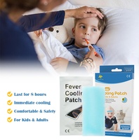 Corée soins à domicile antipyrétique plâtre compresses froides tête tampons froids bébé enfants front fièvre rafraîchissant Gel Patch