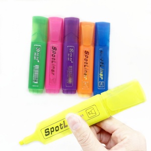 Marcadores de Punta Plana con Logotipo Personalizado en Oferta, 6 Colores Pastel, Marcadores Oblicuos para Oficina y Escuela, Juego de Colores Pastel - Product Image 5