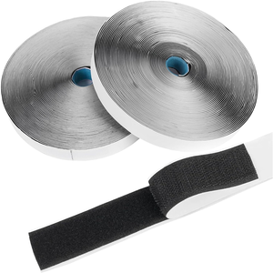 <span class=keywords><strong>Velcro</strong></span> adhésif renforcé, ruban adhésif double face résistant à la chaleur, bande de fixation découpable pour usage industriel et domestique - Product Image 1