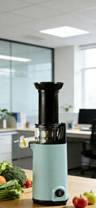 Extracteur de jus lent mini 120W WJE-C1B, <span class=keywords><strong>goulotte</strong></span> d'alimentation de 45 mm, extrusion <span class=keywords><strong>verticale</strong></span> en spirale, séparation efficace du jus et de la pulpe - Product Image 6