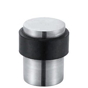 Tope de puerta magnético de acero inoxidable, tope de metal para puerta deslizante, montado en el suelo - Product Image 2