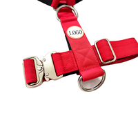 Harnais pour chien TRI en nylon souple et résistant, résistant et résistant, sans traction, avec boucle en métal
