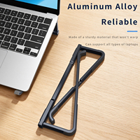 Support d'ordinateur portable en aluminium pliable, réglable, pour bureau et domicile, vente en gros d'usine, emballage personnalisé OEM