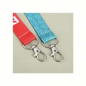 Vente en gros bon marché Cordon en polyester RPET avec logo personnalisé vierge de sublimation - Product Image 5