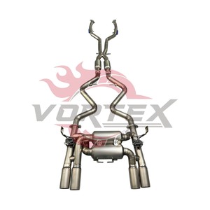 ท่อไอเสียด้านหลังแบบไทเทเนียมน้ำหนักเบามากสำหรับ E93 M3 E92 S65ระบบระบาย V8ด้วยท่อไอเสียแบบท่อ X - Product Image 1