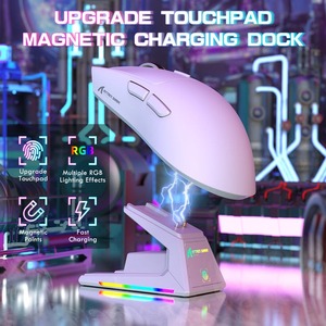 Souris de jeu sans fil ATTACK SHARK X1, capteur PAW3395 PRO, ultra-légère (53g), tri-mode, taux de polling 1KHz - Product Image 5