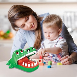 KK חדש 8.4 אינץ' משחקי צעצועי שיני תנין גדולים לילדים, משחקי רופא שיניים אצבע נושכת תנין, צעצוע משחק שיני תנין מצחיק - Product Image 6