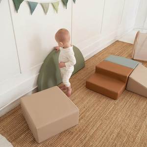 Bloques de Espuma de Tela Suave de Primera Calidad para Gimnasio Interior, Juguete de Escalada para Bebés y Niños Pequeños, para Gatear, Caminar y Jugar Activamente - Product Image 4