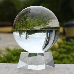 Großhandel Fabrik 80mm Ball Beauty Blank Klar Transparent Crystal Magic Ball