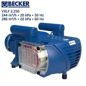 Bomba de vacío sin aceite Becker serie X, 3 HP, eléctrica, 380V, conexión de brida, descarga de 1 pulgada - Product Image 4