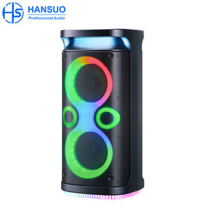 Logo personnalisé Haut-parleur Dual8inch <span class=keywords><strong>Media</strong></span> 80W Kalonka Bass Sound Box SpeakerHS-TD08D6A de karaoké portable - Product Image 2