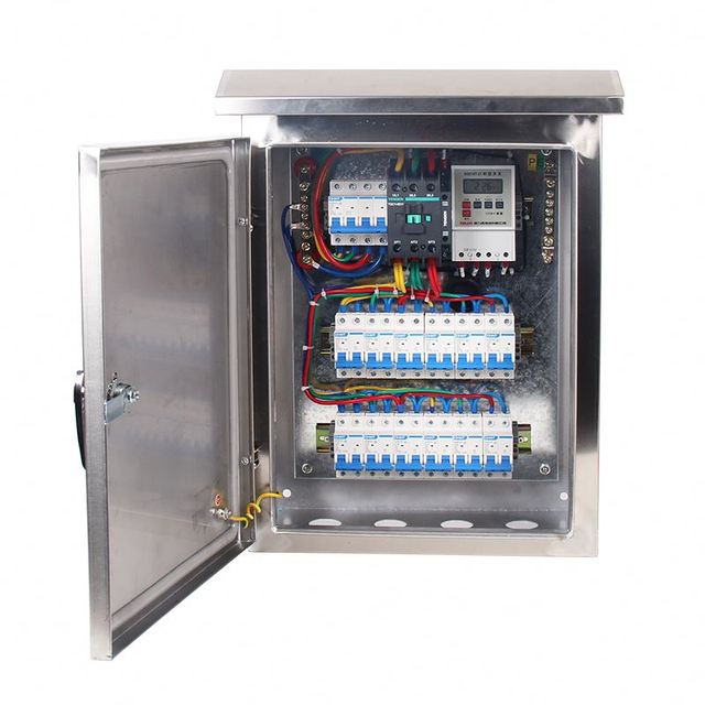 Customized Power Distribution Box Electrical Stainless Steel Metal Enclosure Smart Electric Cabinet