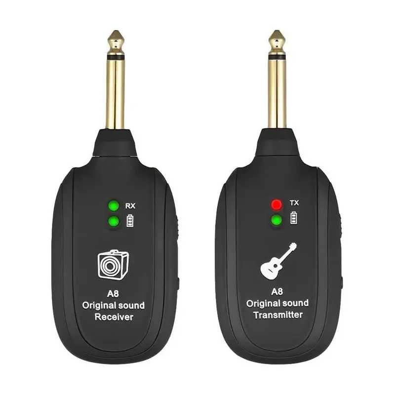 A8 Guitar Wireless Transmitter And Receiver Electric Guitar Wireless Transmission System Music Accessories