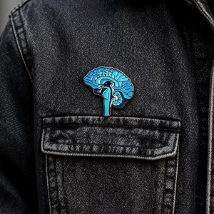 Le nouveau coeur anatomique chaud émail broches en gros personnalisé anatomie médicale broche coeur neurologie broches en métal pour médecin et infirmière - Product Image 5