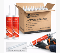 Scellant polyuréthane à forte adhérence, colle imperméable pour calfeutrage du verre, usage construction GP Acide