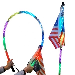 Nhà máy phát hành Buggy Whip ATV UTV đôi LED Whip đèn từ xa/ứng dụng điều khiển RGB/đuổi theo/khiêu vũ màu LED UTV phụ kiện - Product Image 3