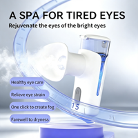 Masseur oculaire portable rechargeable, atomiseur facial nano, appareil de beauté à domicile, soulage la fatigue oculaire, la sécheresse, soin de la peau, outil de traitement