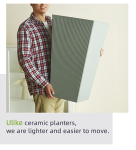 Deep High <strong>Plastic</strong> <strong>Garden</strong> Planters for Outdoor/Indoor Plants <strong>Tall</strong> Square Large Plant Pots Stackable Nordic <strong>Plastic</strong> Flower Pots - Product Image 4