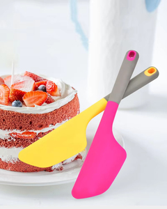 Wholesale Multi Function <b>Baking</b> Tools Salad Mixing Knife Dough Scraper Butter Spatula Cake Smoother for Kitchen Pastry Making - Product Image 5