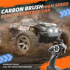 Voiture télécommandée 2,4 G avec contrôle à l'échelle réelle - Monster Truck 4x4 à moteur brossé 1/14, moteur magnétique à couple élevé RS540, résistant aux chocs et réaliste - Product Image 2