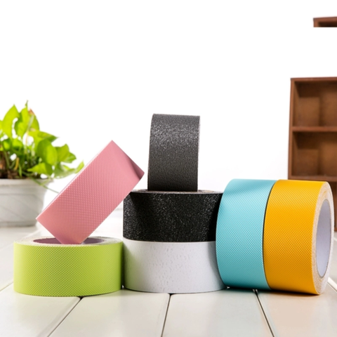 Custom Pre-Cut Pressure Sensitive Anti-Slip PEVA Shower Treads Waterproof Tape for Bathroom Outdoor