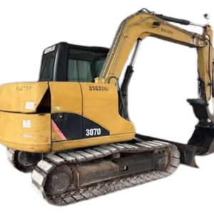 Excavadora hidráulica sobre orugas Caterpillar 307D Precio barato Buenas condiciones Máquina de ingeniería y construcción usada - Product Image 1