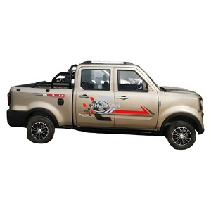 Camionnette électrique 4 places, mini véhicule utilitaire à faible vitesse à 4 roues, véhicule de transport de marchandises pour la ferme - Product Image 2