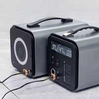 D500-3 14.8V LiFePO4 Stasiun Daya Portabel dengan MPPT dan Output AC Gelombang Sinus Murni 110V/220V