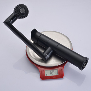 <span class=keywords><strong>Robinet</strong></span> pivotant à 1080 degrés noir pour lavabo de salle de bain avec grand angle, <span class=keywords><strong>robinet</strong></span> à poignée unique, mélangeur de lavabo, <span class=keywords><strong>robinet</strong></span> d'eau - Product Image 4