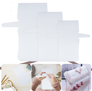 33055-1 fogli di tela di rete di plastica trasparente per borsa all'uncinetto fai da te che fanno ricamo croce Crafting - Product Image 5