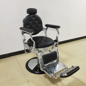 liguang alibaba china barber and salon chairs prices Vintage 180 degrees reclining salon chair