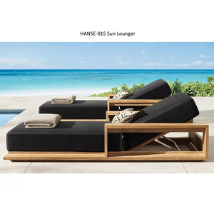 Lit <span class=keywords><strong>de</strong></span> repos <span class=keywords><strong>de</strong></span> luxe moderne pour <span class=keywords><strong>jardin</strong></span> avec coussin épais lit <span class=keywords><strong>de</strong></span> jour en <span class=keywords><strong>bois</strong></span> pour l'extérieur piscine lounge beach cabana - Product Image 1