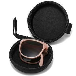 סיטונאי מפעל סיטונאי מותאם אישית מתקפל מראה תיק אוזניות תכשיטי eva משקפיים - Product Image 5